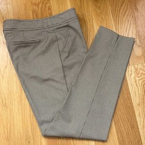 Trina Turk Houndstooth Crop Ankle Pants Size 2 EUC